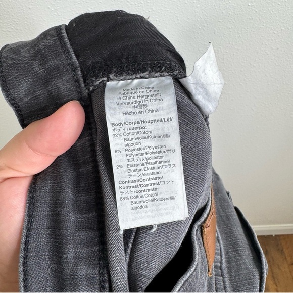 Madewell Cali Demi-Boot Jeans in Tobin Wash: Inset-Leg Edition Size 24 - Picture 10 of 11